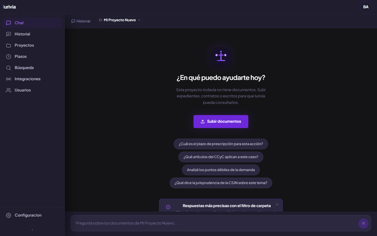 Chat principal